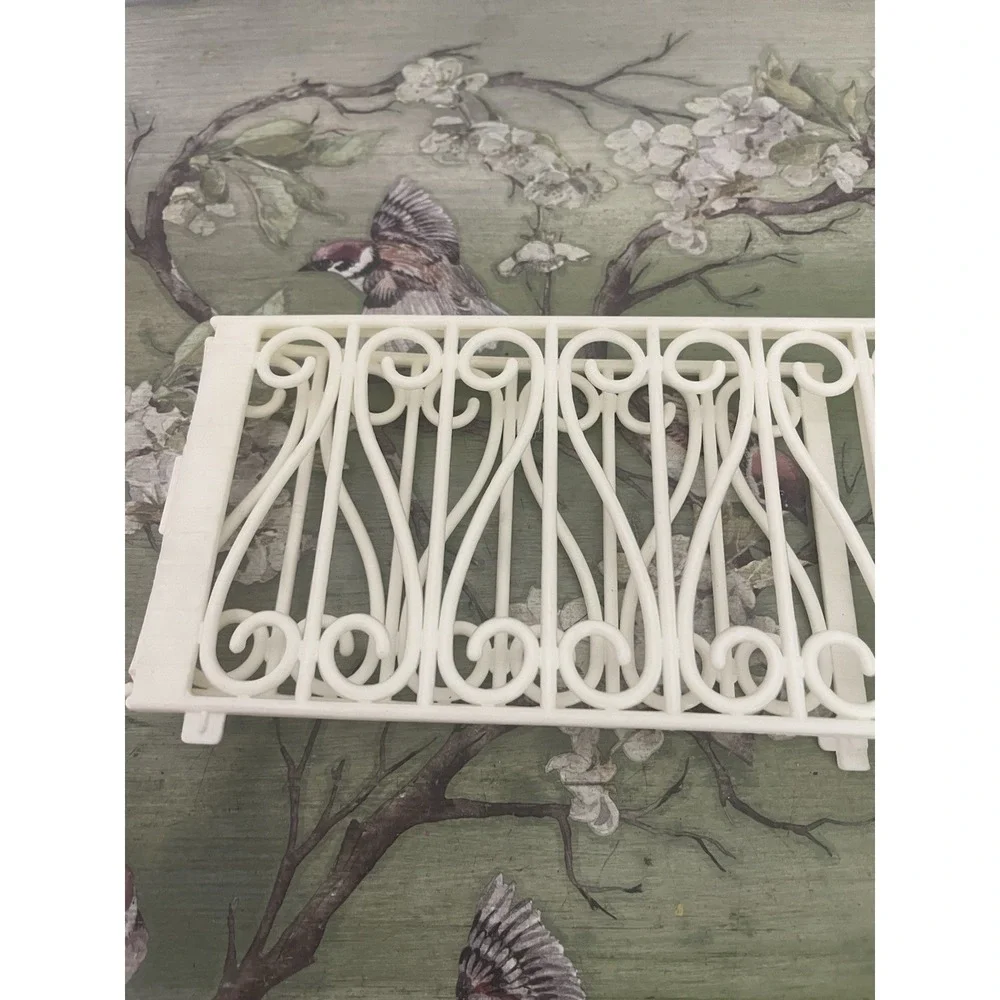 1992 Vintage Barbie FOLD 'N FUN HOUSE Replace Roof Patio Fence Railing Only
